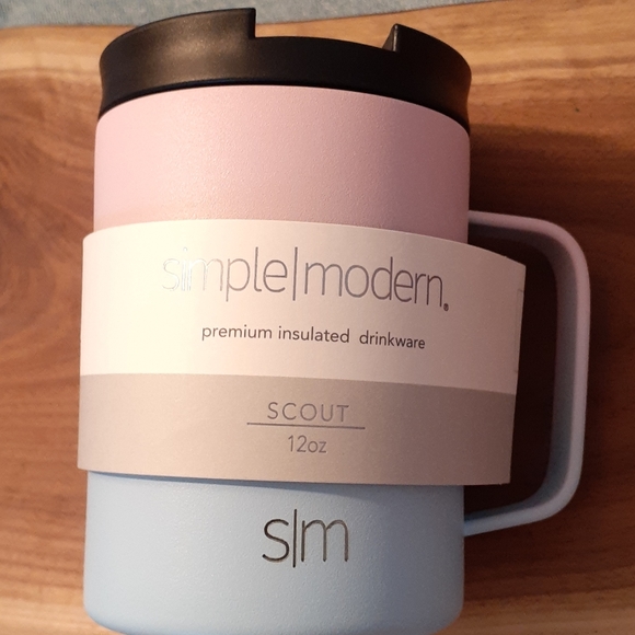 SimpleModern Other - NWT SimpleModern Ombre Pink Blue Stainless Cup Mug